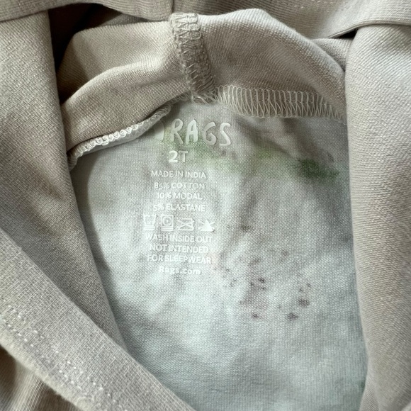 Rags Gingham Bunny Hooded Romper Size 2T - Picture 3 of 4